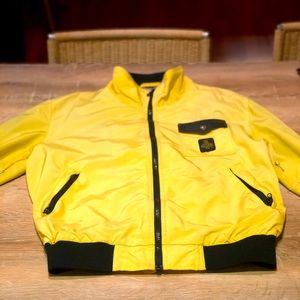 RefrigiWear Yellow Hooded Rain Proof